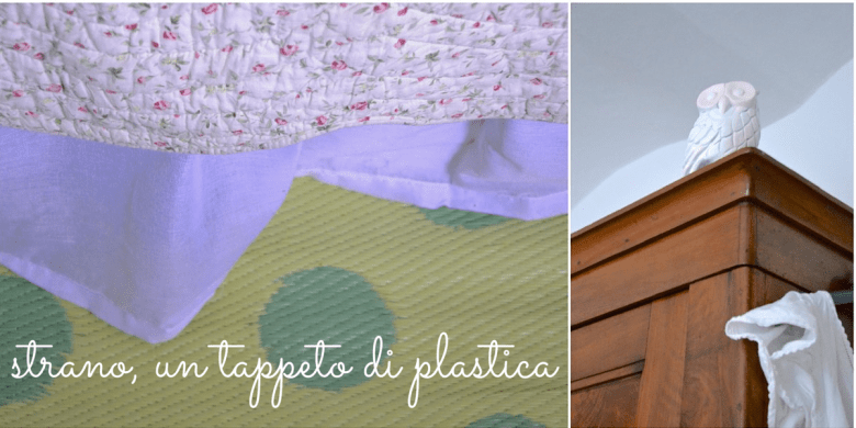 strano, un tappeto di plastica 2