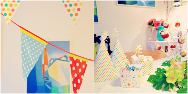 bandierine e cappellini