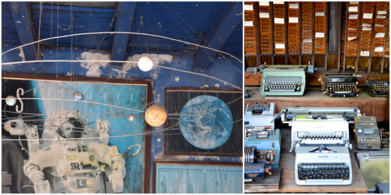 Astronauti e vecchie macchine da scrivere