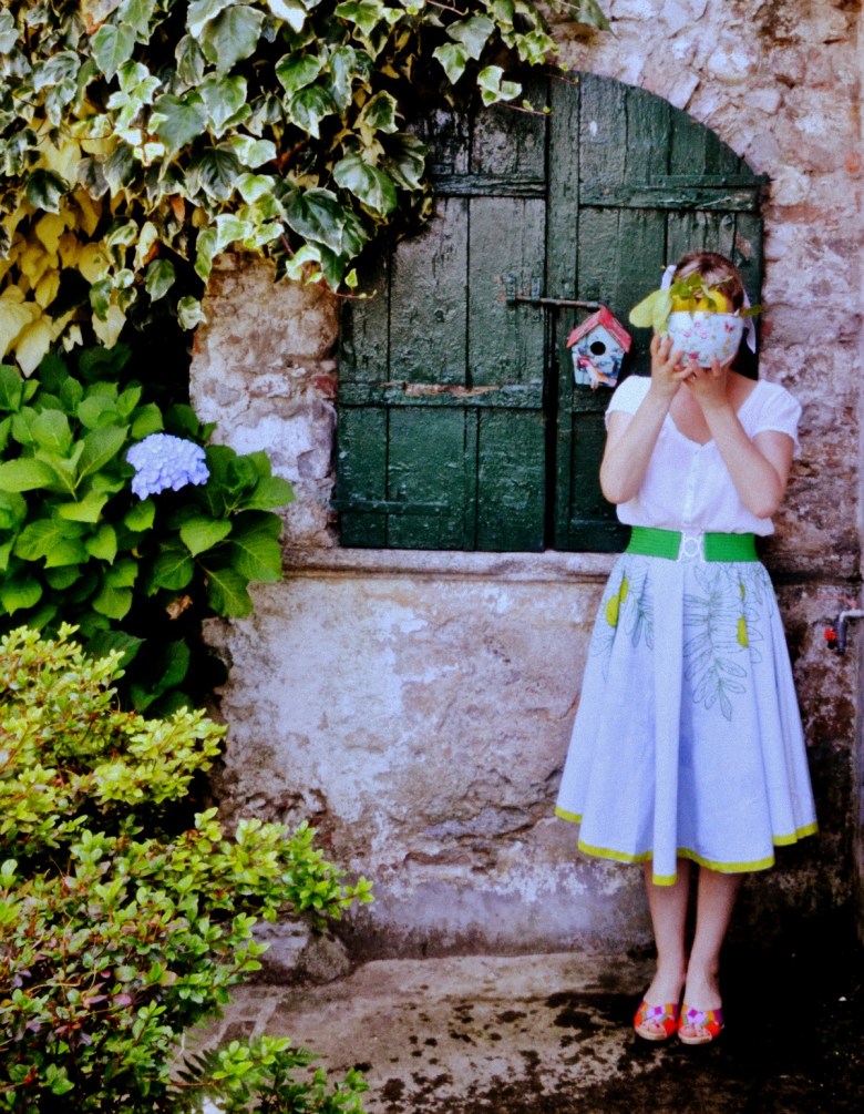 gonna tovaglia limoni cine