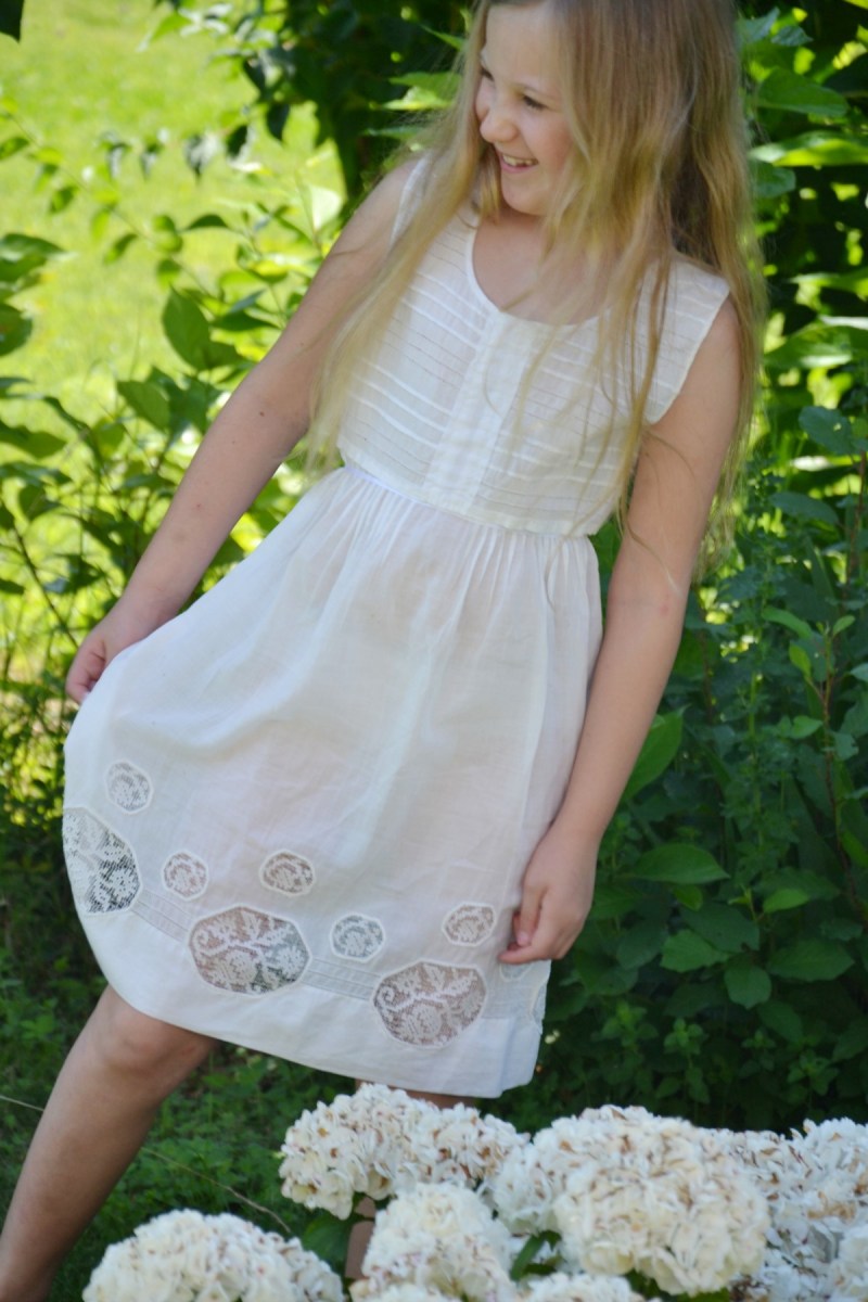 la sottoveste bianca